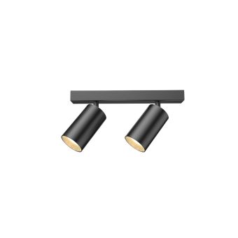 Spot mobil AERO 2 SPOT B, 171047, 2xGU10, negru