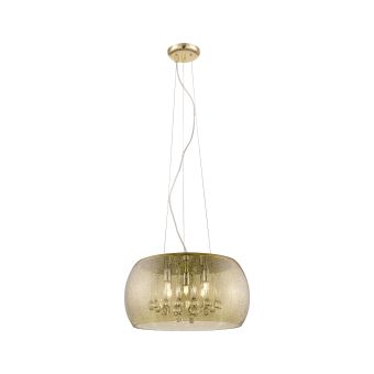 Suspensie ANGELINA SP5, 142013, 5xG9, ambra, auriu