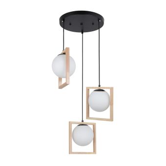 Suspensie ARTFUL SP3, KL113038, 3xE27, alb