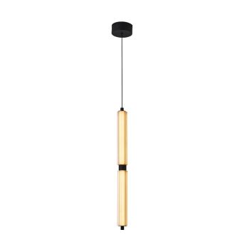 Lustră LED ASTRO SP2 B, KL142115, 14W, 3000K, ambra, negru