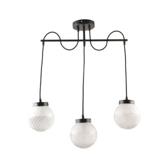 Suspensie BALANCE SP3, LY-3415, 3xE27, alb, negru