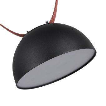 Spot rotund LED BELT SEMISPHERE B 20W, 181104, 20W, 3000-5700K, negru
