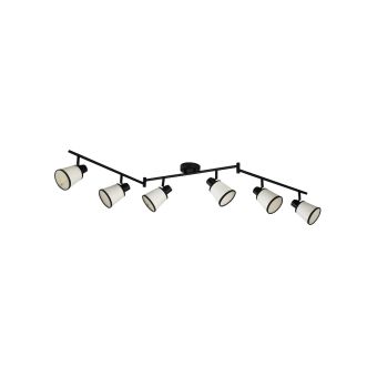 Spot BLADE PL6, KL166000, 6xE14, negru