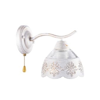 Aplică BUQUET AP1, LY-3212, 1xE27, alb, auriu
