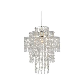 Candelabru CELINE SP1, KL0109, 1xE27, crom, transparent