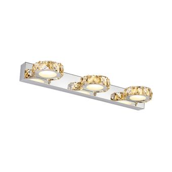 Aplică LED CHAMPAGNE, 146002, 9W, 4000K, crom, champagne