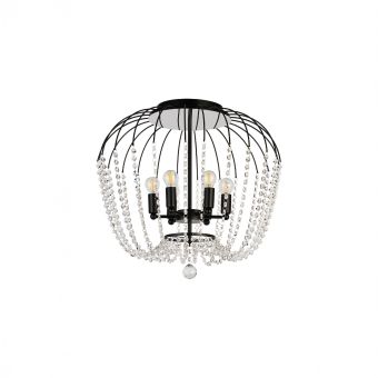 Lustră CHIC PL6, KL100079, 6xE14, negru