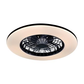 Plafonieră LED COOLING 48W, KL151129, 24W-48W-24W , 3000K- 4000K-6500K, alb, negru