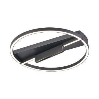 Plafonieră LED CORE R, KL151092, 30W, 4000K, negru