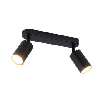 SPOTURI PE BARĂ CORE AP2 B, KL162034, 2XGU10, NEGRU