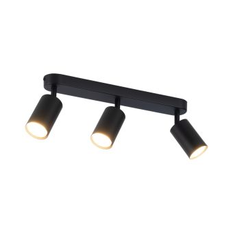 SPOTURI PE BARĂ CORE PL3 B, KL163033, 3XGU10, NEGRU