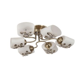 Lustră FANTASY 6, KL106009, 6xE27, bronz antic