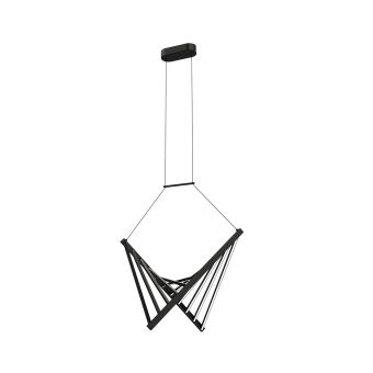 Suspensie LED FLUCTUS SP1, 142073, 55W, 3000-4500-6000K, negru