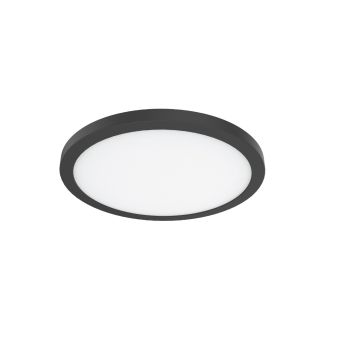 Plafonieră LED FLUX 24W B, KL151198, 24W, 3000/4000/6500K, negru