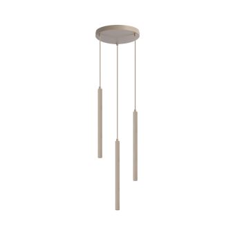 Lustră suspendată FOCUS SP3 BG, KL113057, 3xG9, bej