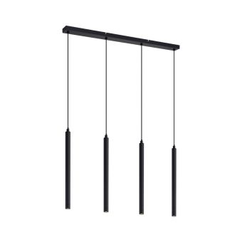 Lustră suspendată FOCUS SP4 B, KL114011, 4xG9, negru