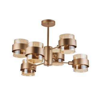 Lustră GLAMY 6, KL106014, 6xE14, auriu