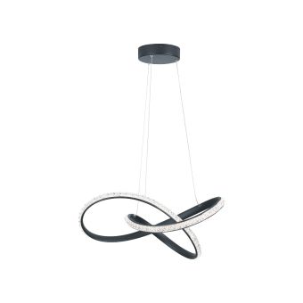 Suspensie LED GLAZED B SP1, KL142093, 40W, 4000K, negru