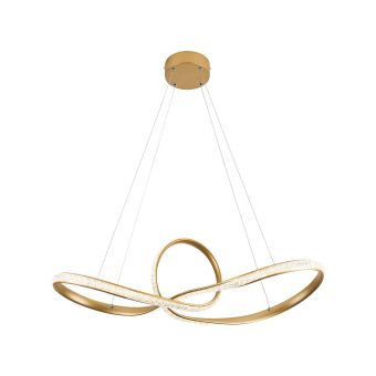 Suspensie LED GLAZED LG SP1, KL142096, 40W, 4000K, auriu