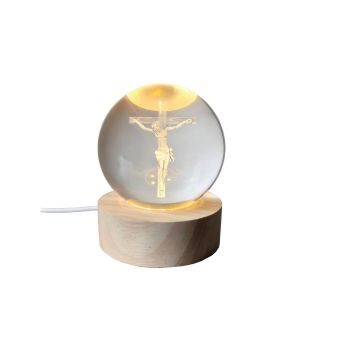 Decorațiune LED GLORY, KL192001, 1.2W, 2700K, transparent, natur