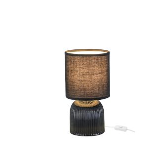 VEIOZĂ GRACY TL1 B, KL108047, 1XE14, NEGRU