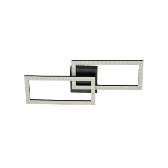 Aplică LED/Plafonieră LED GRANDE PL2, KL151183, 18W, 3000/4000/6500K, alb, negru