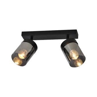 Aplică HAZY AP2, KL162024, 2xE27, negru