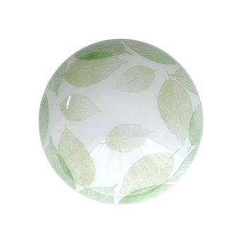 Plafonieră HERB D400, KL100026, 2xE27, alb, verde