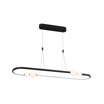Suspensie LED JUNIPER, 142037, 47W, 3000K, negru mat