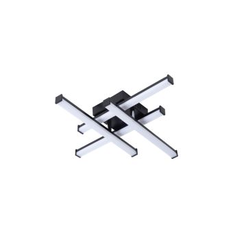 PLAFONIERĂ LED KERN PL4, KL151177, 24W, 4000K, ALB, NEGRU