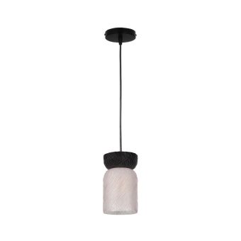 Lustră suspendată LUVIA SP1, KL111167, 1xE27, negru