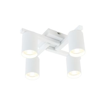 Plafonieră MANNER PL4, KL164009, 4xGU10, alb
