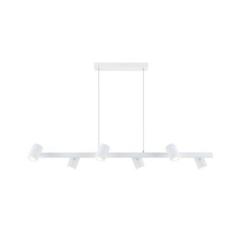Suspensie MANNER SP6, KL116006, 6xGU10, alb