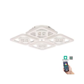 Plafonieră LED MAROS PL4, KL151043, 92W, 3000-6500K, alb