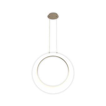 Suspensie LED MOONY, KL142010, 32W, 4000K, alb, crom