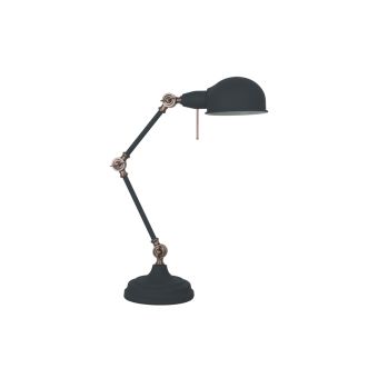 Veioză NORRIS, LY-4027, 1xE27, negru