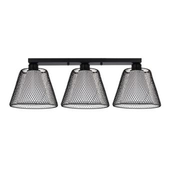 Plafonieră NOVOS PL3, KL100104, 3xE27, negru