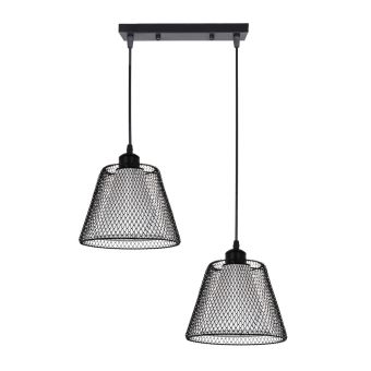 Suspensie NOVOS SP2, KL112008, 2xE27, negru