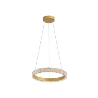 Lustră LED ONIX SP1, KL142109, 18W, 3000/4000/6500K, transparent, auriu