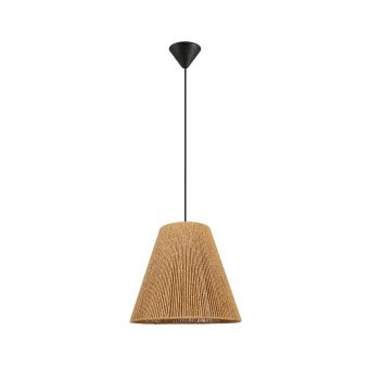 Suspensie ORGANIC SP1, KL111148, 1xE27, bej, negru