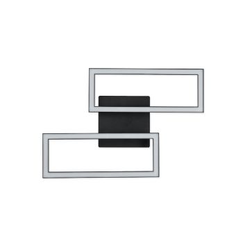 LUSTRĂ LED PANE PL2 B, KL140040, 16W, 4000K, ALB, NEGRU