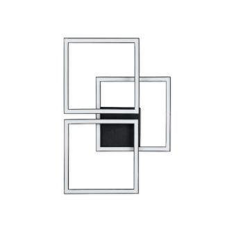 LUSTRĂ LED PANE PL3 B, KL140042, 24W, 4000K, ALB, NEGRU