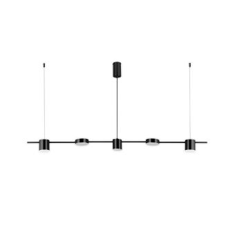 Suspensie LED PASSAGE 5, 142019, 30W, 3000K, negru