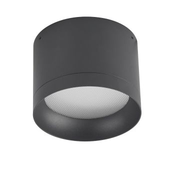 PLAFONIERĂ PHILY B, 171039, 12W, 3000/4000/5000K, NEGRU