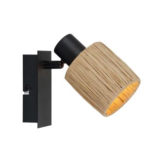 Aplică RAFFY AP1, KL161025, 1xE14, bej, negru
