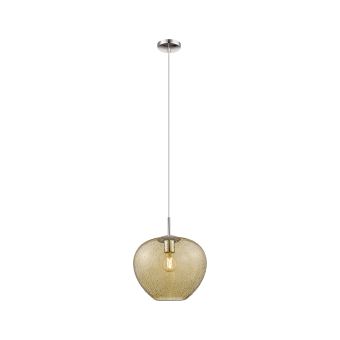 Suspensie RAIN SP1, 111022, 1xE27, ambra, crom