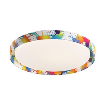 PLAFONIERĂ LED RAINBOW L, KL151160, 36/72/36W, 3000-4000-6000K, COLORAT, ALB