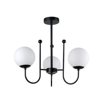Lustră REGAL 3 B, KL103026, 3xE27, negru