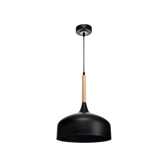 Suspensie RELAX SP1 NEGRU, KL111114, 1xE27, alb, natur