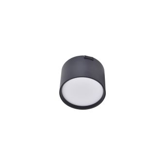 Spot magnetic LED ROUND TRACK LIGHT 8W, KL181145, 8W, 4000K, negru